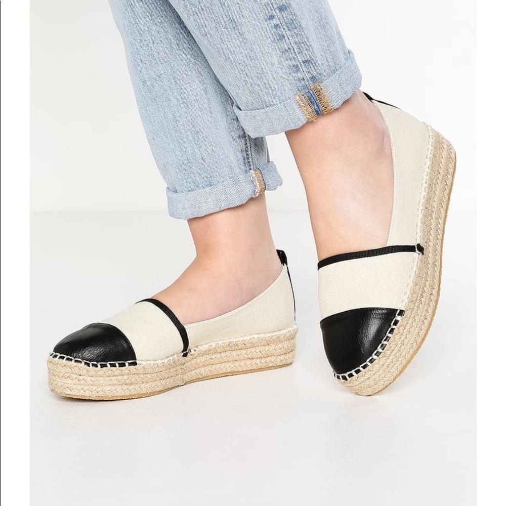 Top shop espadrille shoes